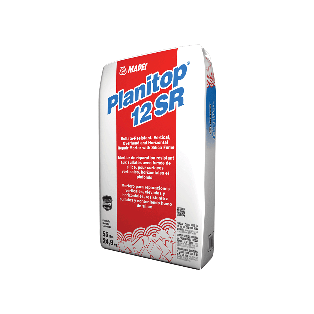 Mapei - Planitop 12 SR Mortier de réparation résistant aux sulfates - 55 lb