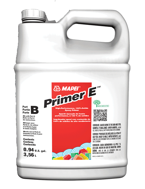 Mapei - Primer E Apprêt époxy 100% solide, de haute performance Partie A - 3.56 L