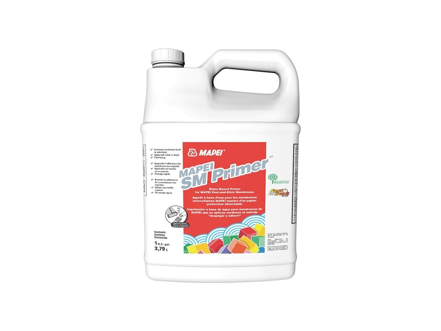 Mapei - SM Primer - Apprêt à base d'eau - 3.79 L - Ceramed