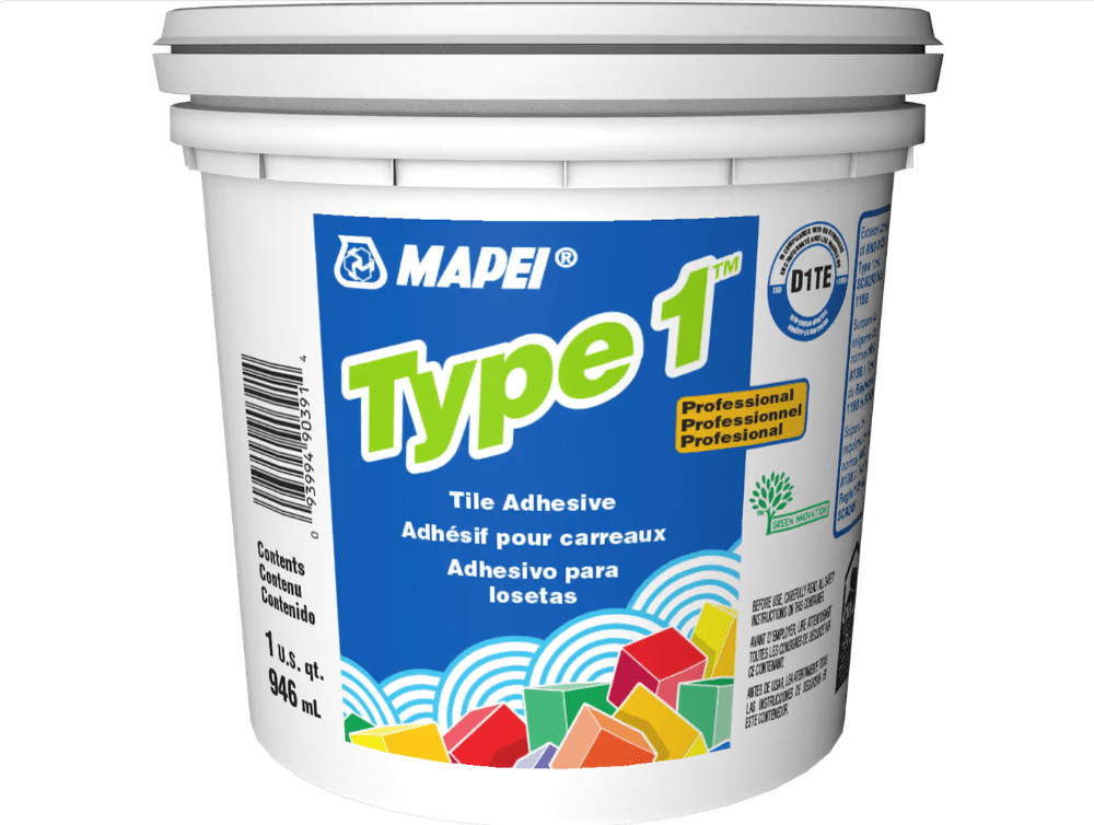 Mapei - Type 1 - Adhésif de qualité supérieure pour carreaux 946 ml - Ceramed