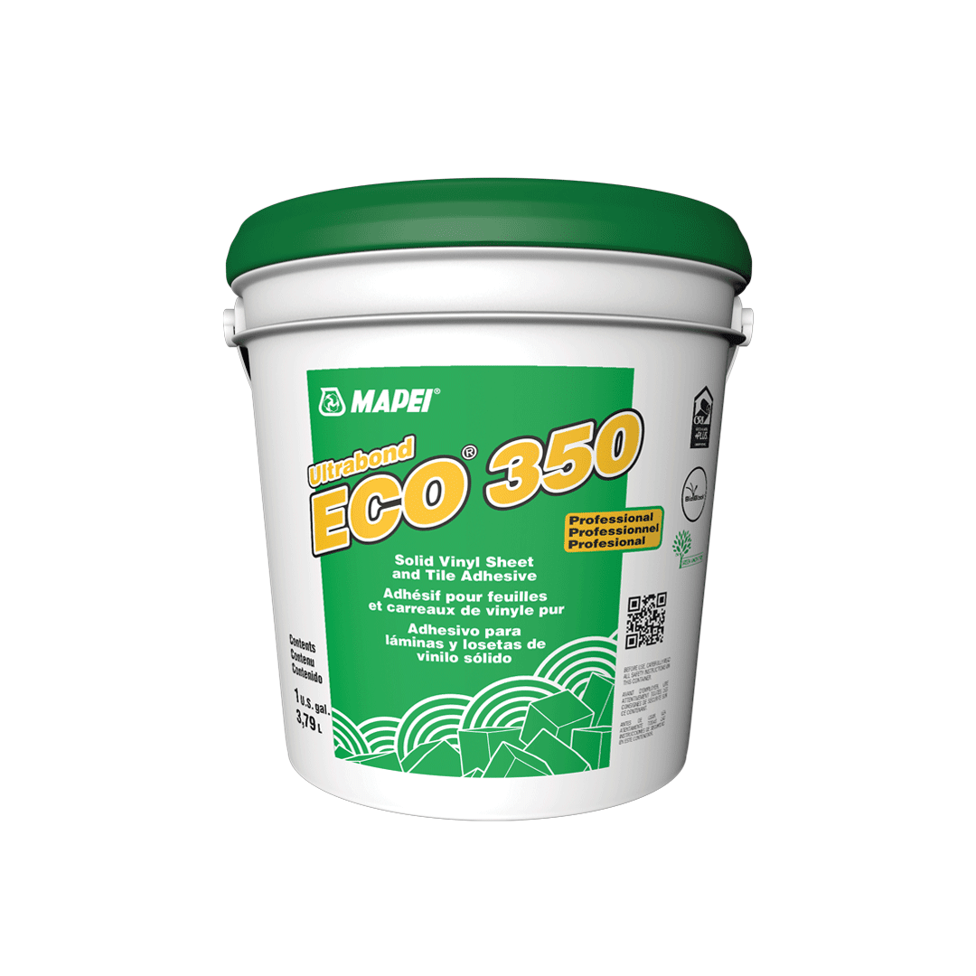 Mapei - Ultrabond ECO 350 Adhésif de qualité professionnelle pour feuilles et carreaux de vinyle pur 3.79 L