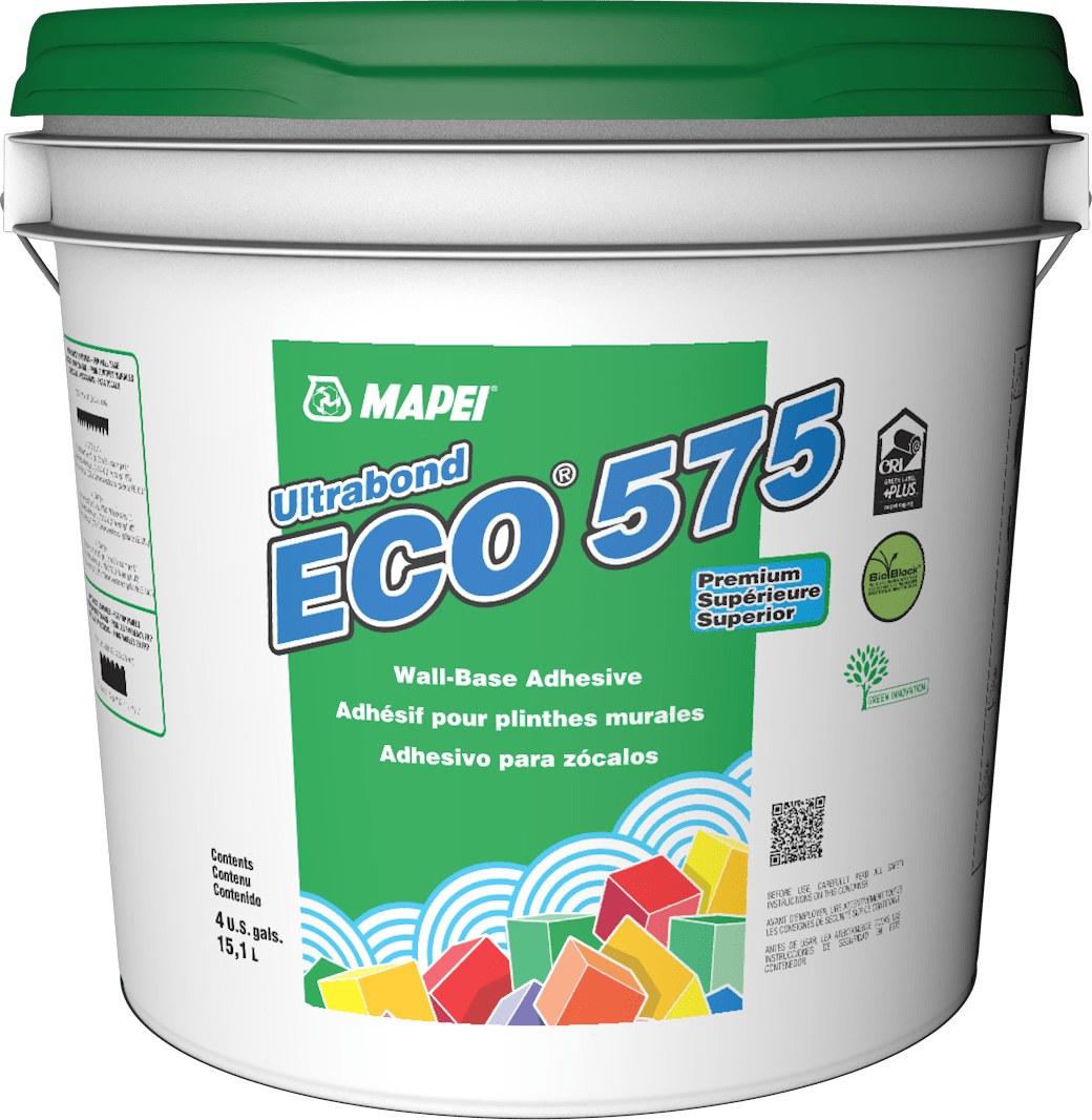 Mapei - Ultrabond ECO 575 Adhésif de qualité supérieure pour plinthes murales - 15.1 L