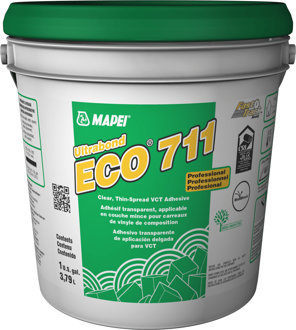 Mapei - Ultrabond ECO 711 Adhésif transparent de qualité supérieure pour vinyle de composition 3.79 L