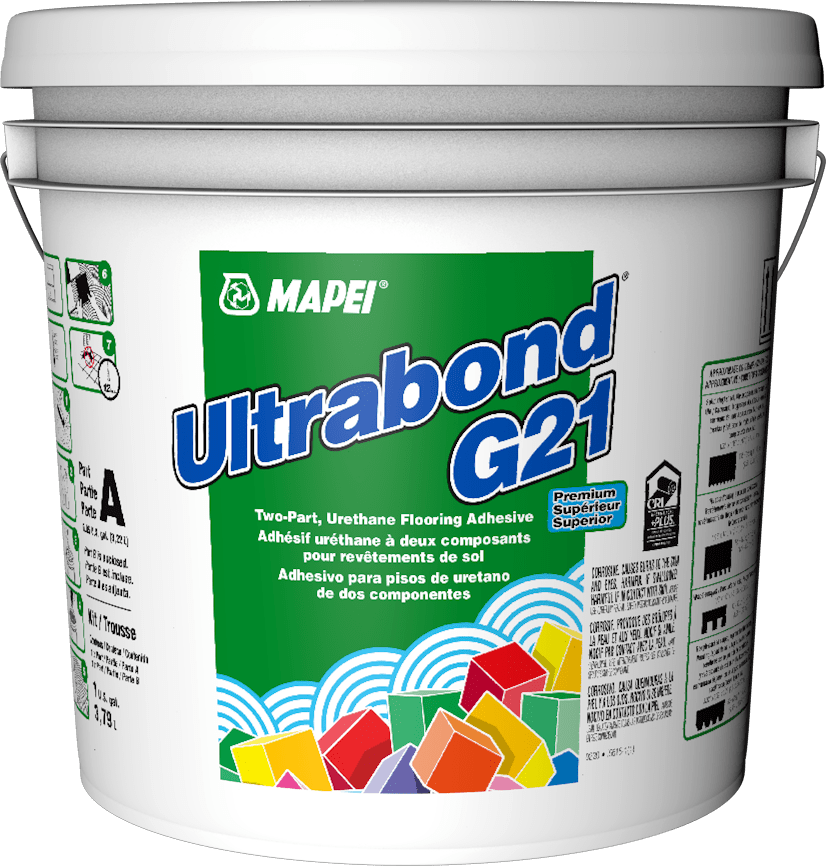Mapei - Ultrabond G21 Adhésif en uréthane de qualité supérieure en deux parties - 7.57 L