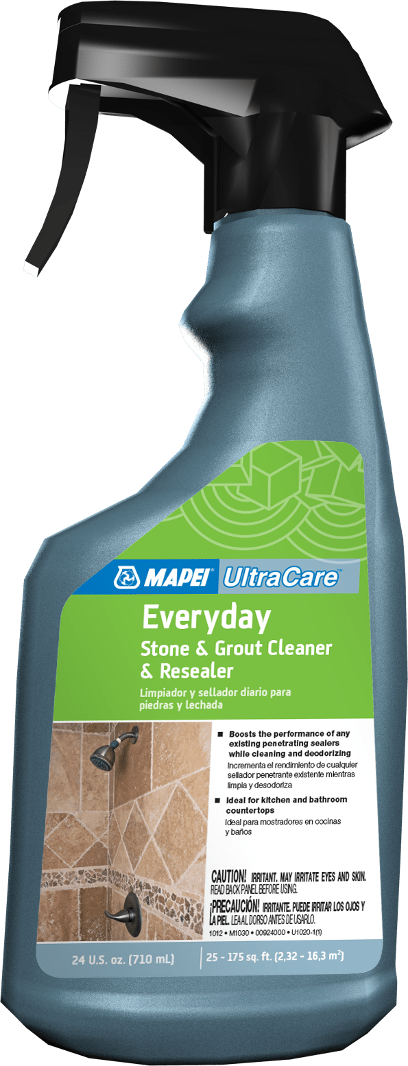 Mapei - UltraCare Nettoyant et scellant quotidien pour pierre et coulis - 710 mL