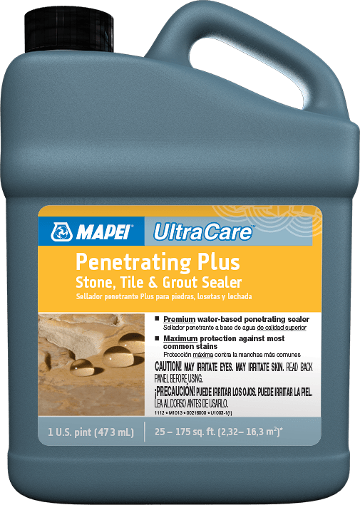 Mapei - UltraCare Scellant pénétrant Plus pour pierre, carreaux et coulis - 473 mL