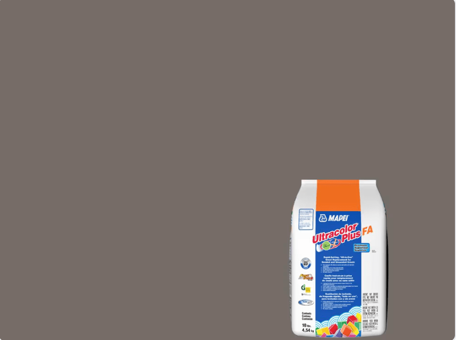 Mapei - Ultracolor Plus FA - Coulis tout-en-un à prise rapide - 5009 Gris 10 lb - Ceramed