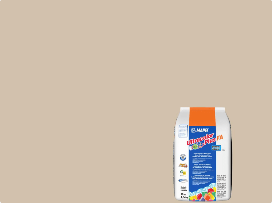 Mapei - Ultracolor Plus FA - Coulis tout-en-un à prise rapide - 5015 Os 10 lb - Ceramed