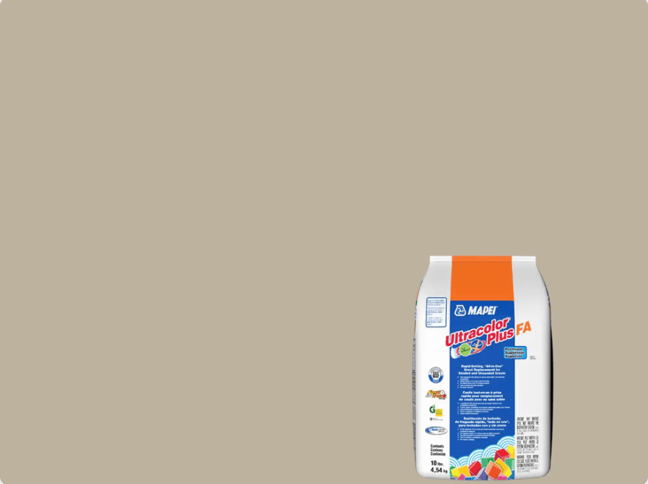 Mapei - Ultracolor Plus FA - Coulis tout-en-un à prise rapide - 5039 Ivoire 10 lb - Ceramed