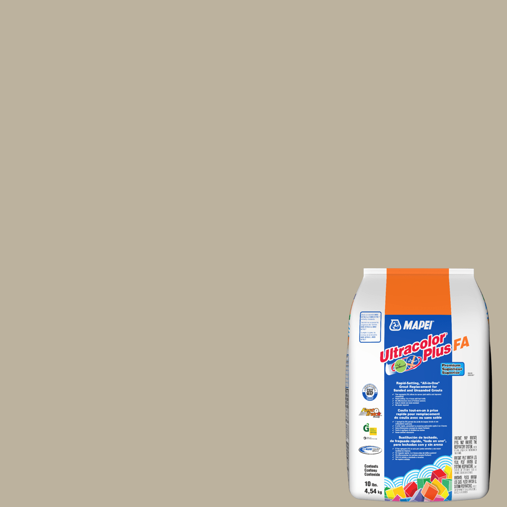 Mapei - Ultracolor Plus FA Coulis tout-en-un à prise rapide #5039 Ivoire 10 lb