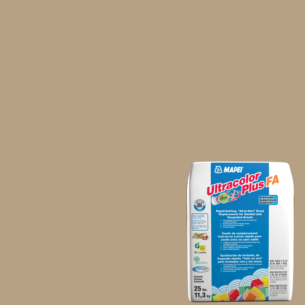 Mapei - Ultracolor Plus FA Coulis tout-en-un à prise rapide #5044 Terre Ambrée 25 lb