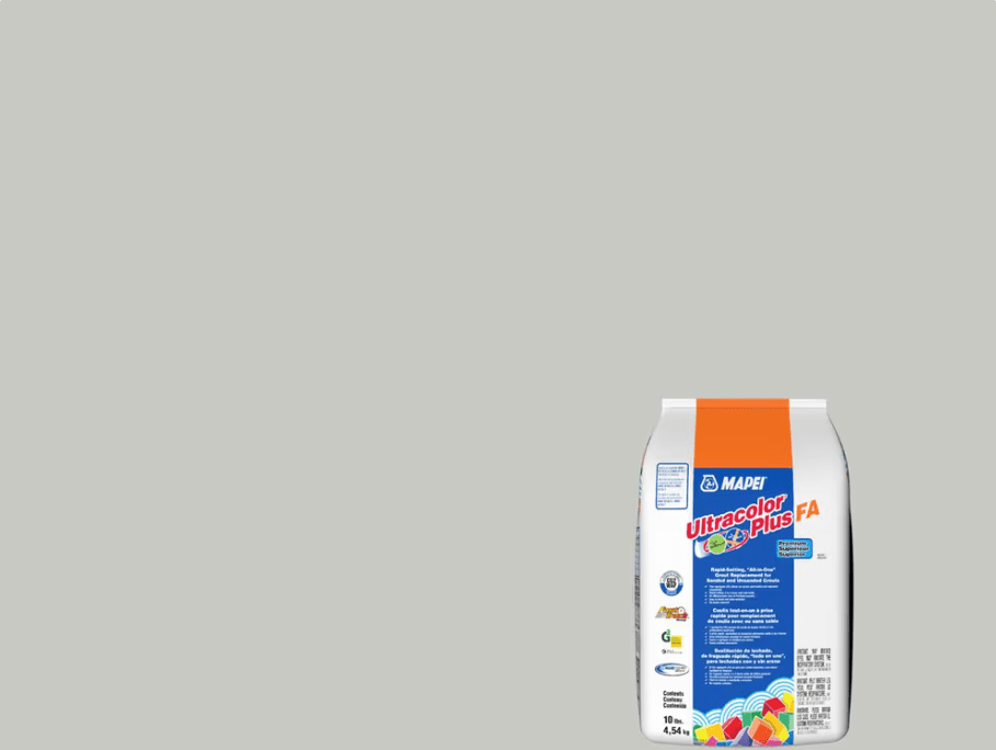 Mapei - Ultracolor Plus FA - Coulis tout-en-un à prise rapide - 5093 Gris Chaud 10 lb - Ceramed