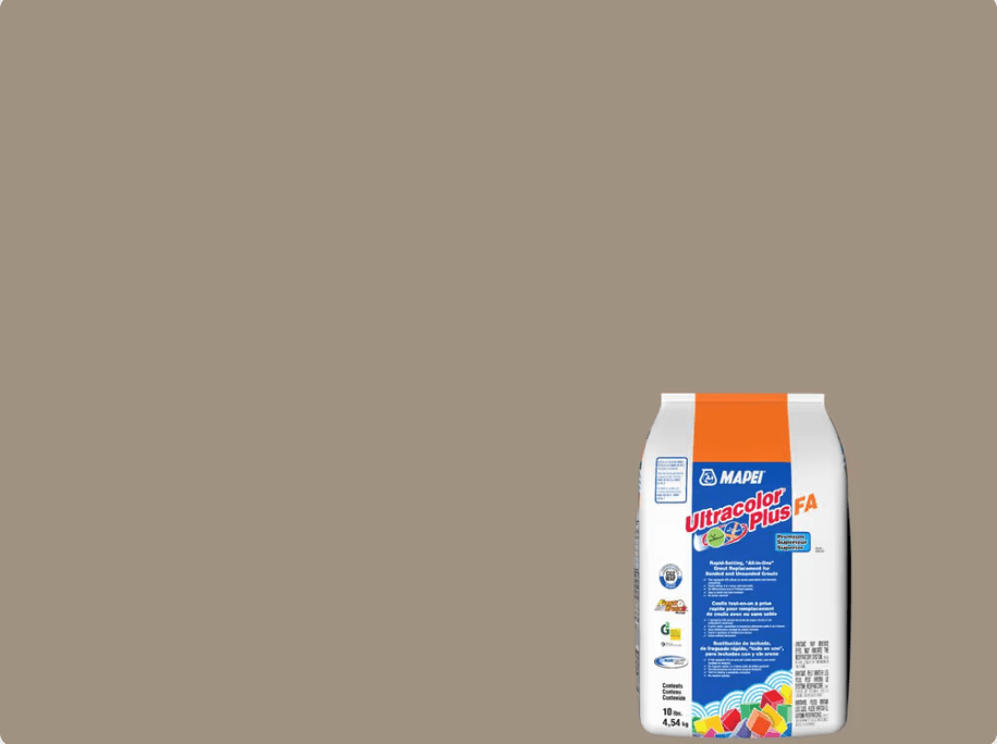 Mapei - Ultracolor Plus FA - Coulis tout-en-un à prise rapide - 5105 Bois de Grève 10 lb - Ceramed