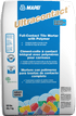 Mapei - Ultracontact Ciment-colle à contact intégral avec polymères pour carreaux, Gris - 50 lb