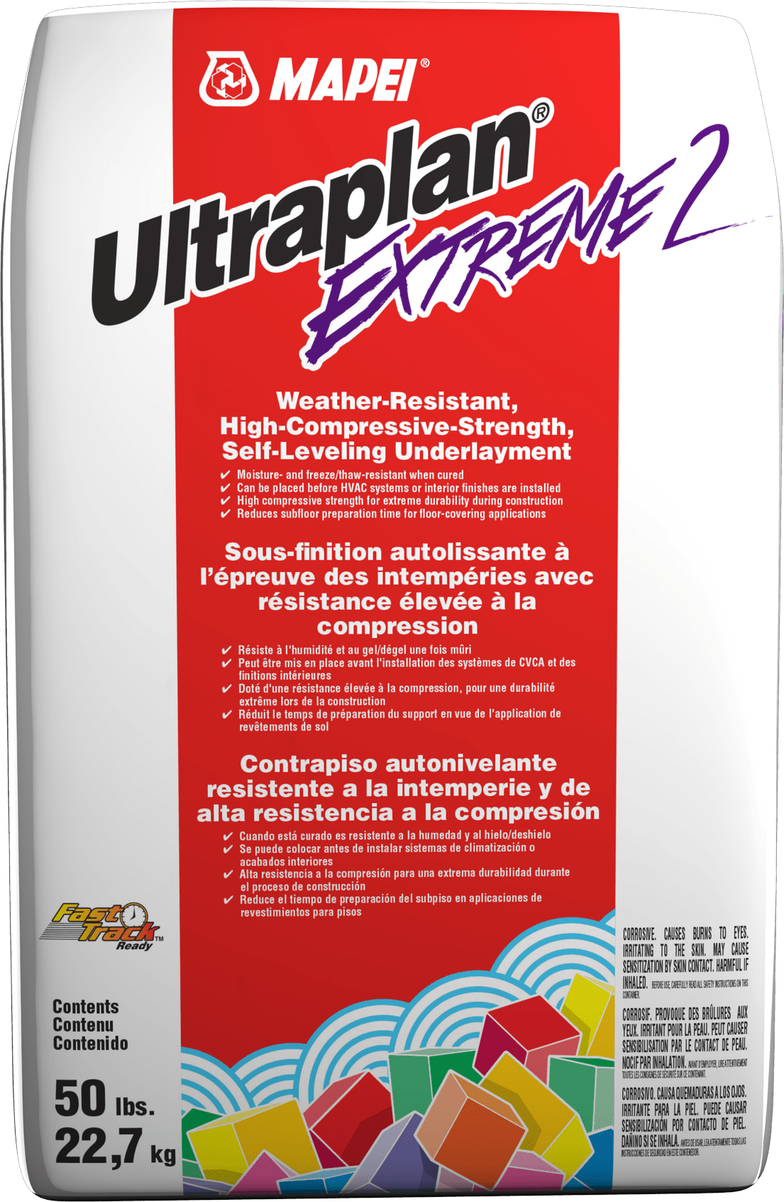Mapei - Ultraplan Extreme 2 Sous-finition autolissante à l’épreuve des intempéries - 50 lb
