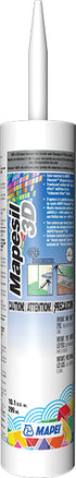 Mapei - Mapesil 3D Scellant 100% silicone avec effet "Brillant" 299 mL Frosted Glass #5202