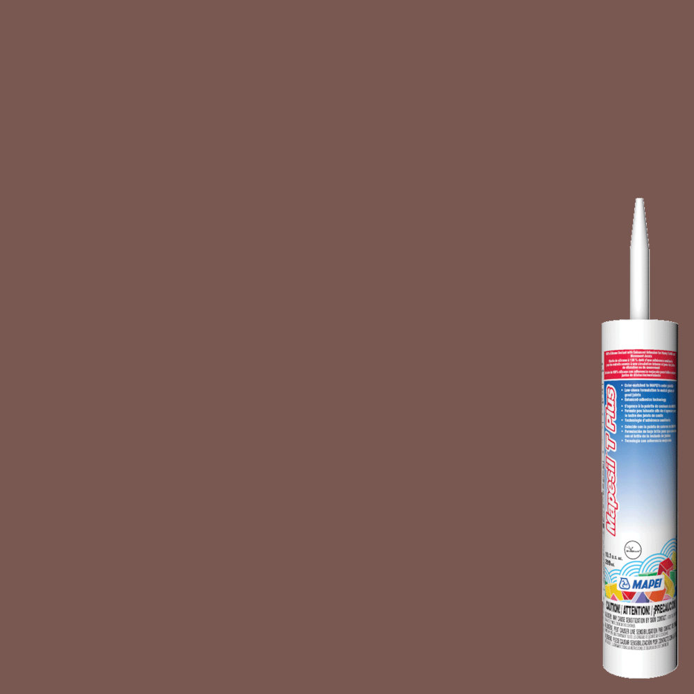Mapei - Mapesil T Plus Scellant silicone #5113 Rouge Brique 299 ml