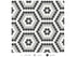 Anatolia - Céramique mosaïque Soho Midnight Blend Mat 8-1/4" x 14"