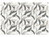 Anatolia - Utopio - Mist - Mosaïque Lush en pierre naturelle adoucie à accents polis 29,6 x 30 cm (11,65 x 11,81 po)
