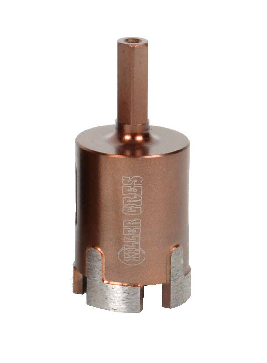 Montolit - Scie-cloche diamantée pour perceuse Killer Gres, coupe à sec - 1 1/2"
