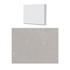 Fusion - Moonstone Grey 1-1/2" x 48" - 12 mm - Polished Quartz Shower Threshold ||QTHLGR48-15