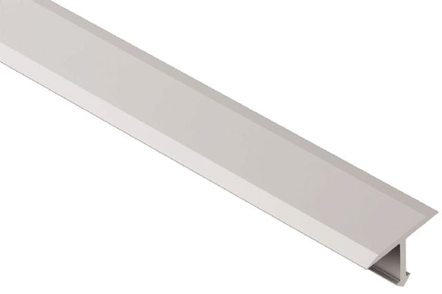 Schluter - 11/32" (9 mm) x 1" x 8' 2-1/2" - RENO-T Moulure en T pour rénovation Aluminium anodisé mat ||T9/25AE