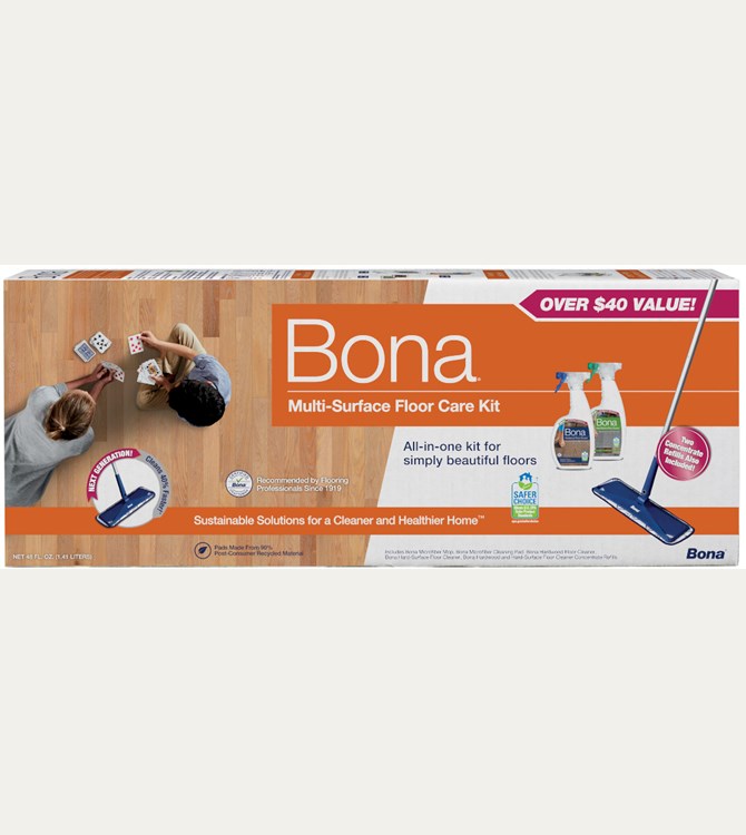 Bona - Kit d'entretien pour sols multisurfaces || WM710013501