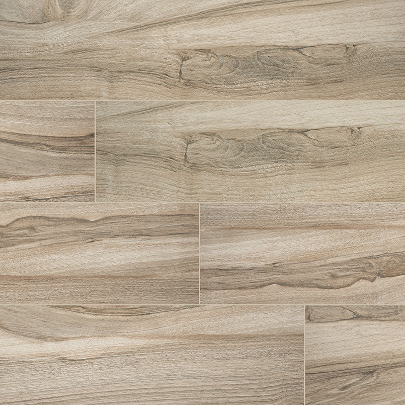 MSI Surfaces - Tuiles de céramique - Aspenwood Amber Mat 9" x 48" ||NASPAMB9X48