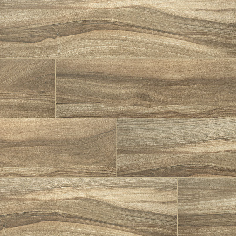 MSI Surfaces - Tuiles de céramique - Aspenwood Café Mat 9" x 48" ||NASPCAF9X48