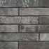 MSI Surfaces Tuiles de céramique - Brickstone Charcoal Mat 2" x 10" - Ceramed