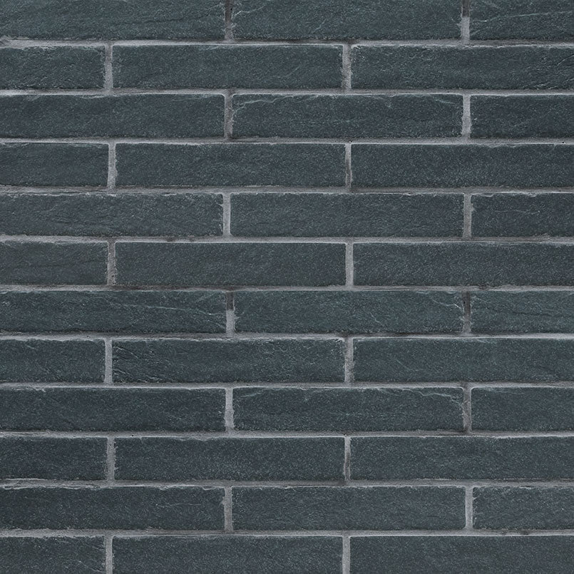 MSI Surfaces - Tuiles de céramique - Brickstone Cobble Brique Mat 2" x 10" ||NCAPCOBBRI2X10 - Ceramed