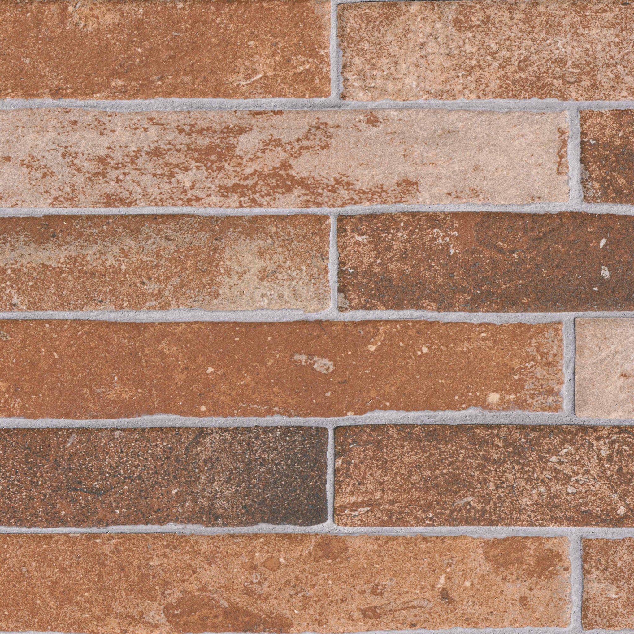 MSI Surfaces - Tuiles de céramique - Brickstone Red Brique Mat 5" x 10" ||NCAPREDBRI5X10 - Ceramed