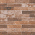 MSI Surfaces Tuiles de céramique - Brickstone Red Mat 2" x 10" - Ceramed