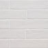 MSI Surfaces Tuiles de céramique - Brickstone White Mat 2" x 10" - Ceramed