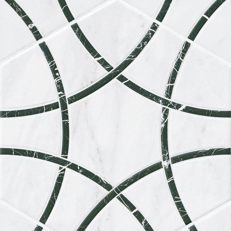 MSI Surfaces - Tuiles de céramique - Geoglam Midnight Mat ||NGEOMID11X13