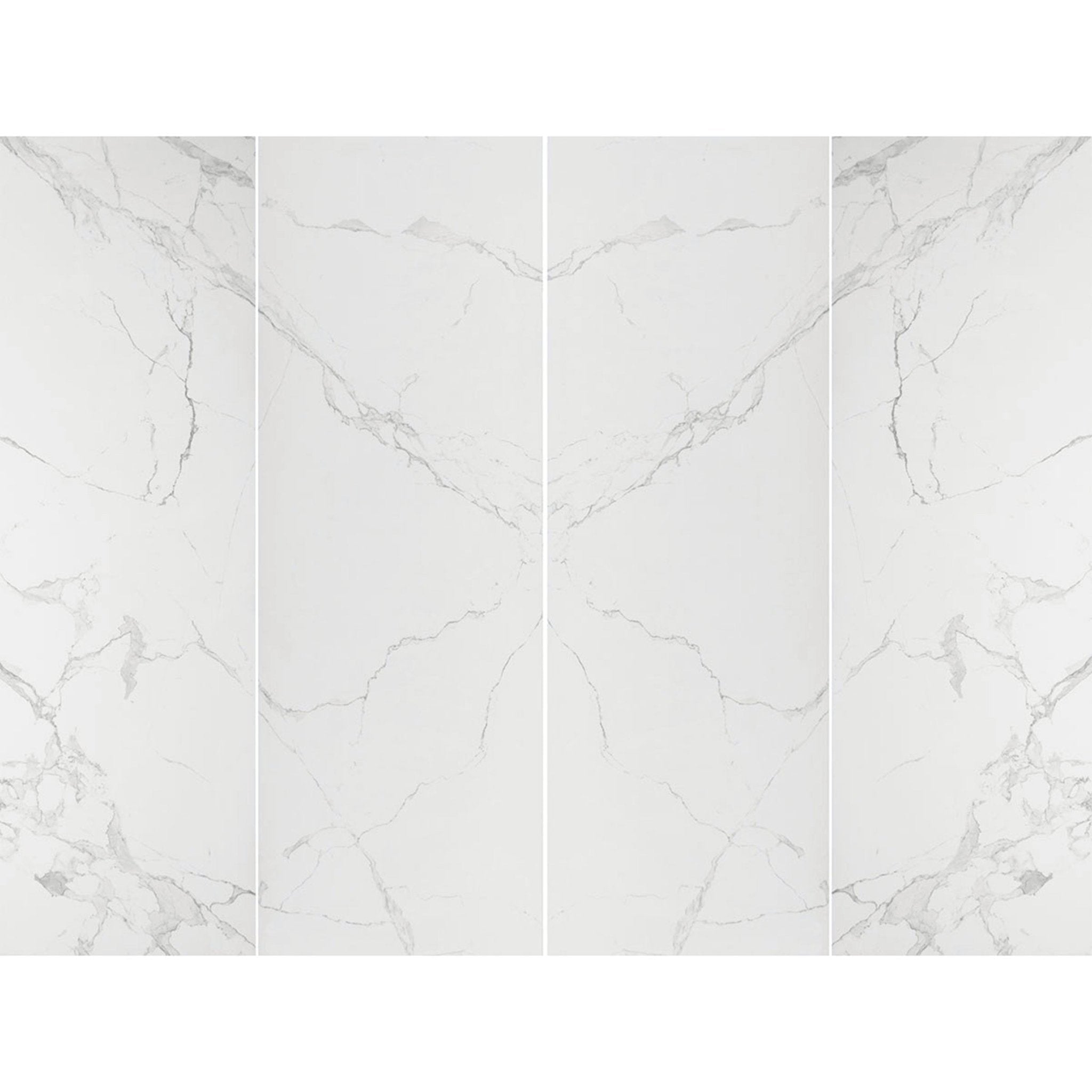 MSI Surfaces - Tuiles de céramique - Glacier Pearl Poli 32" x 72" ||NGLACPEA3272P-SET