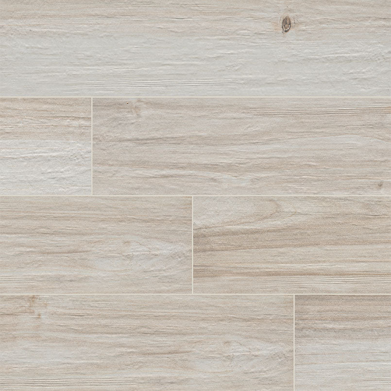 MSI Surfaces - Tuiles de céramique - Havenwood Dove Mat 8" x 36" ||NHAVDOV8X36