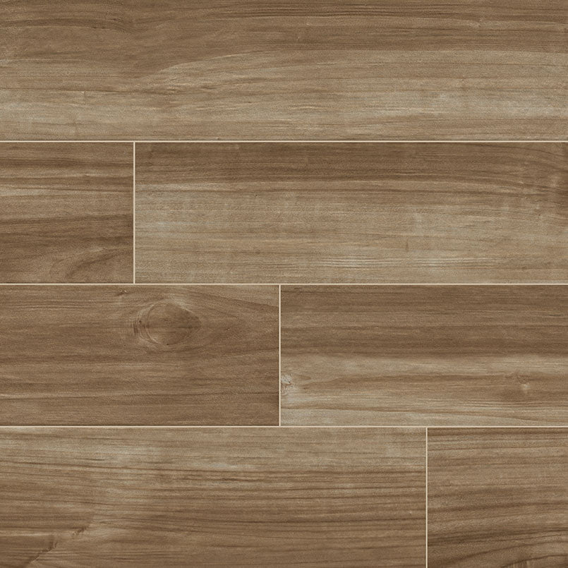 MSI Surfaces - Tuiles de céramique - Havenwood Saddle Mat 8" x 36" ||NHAVSAD8X36 - Ceramed