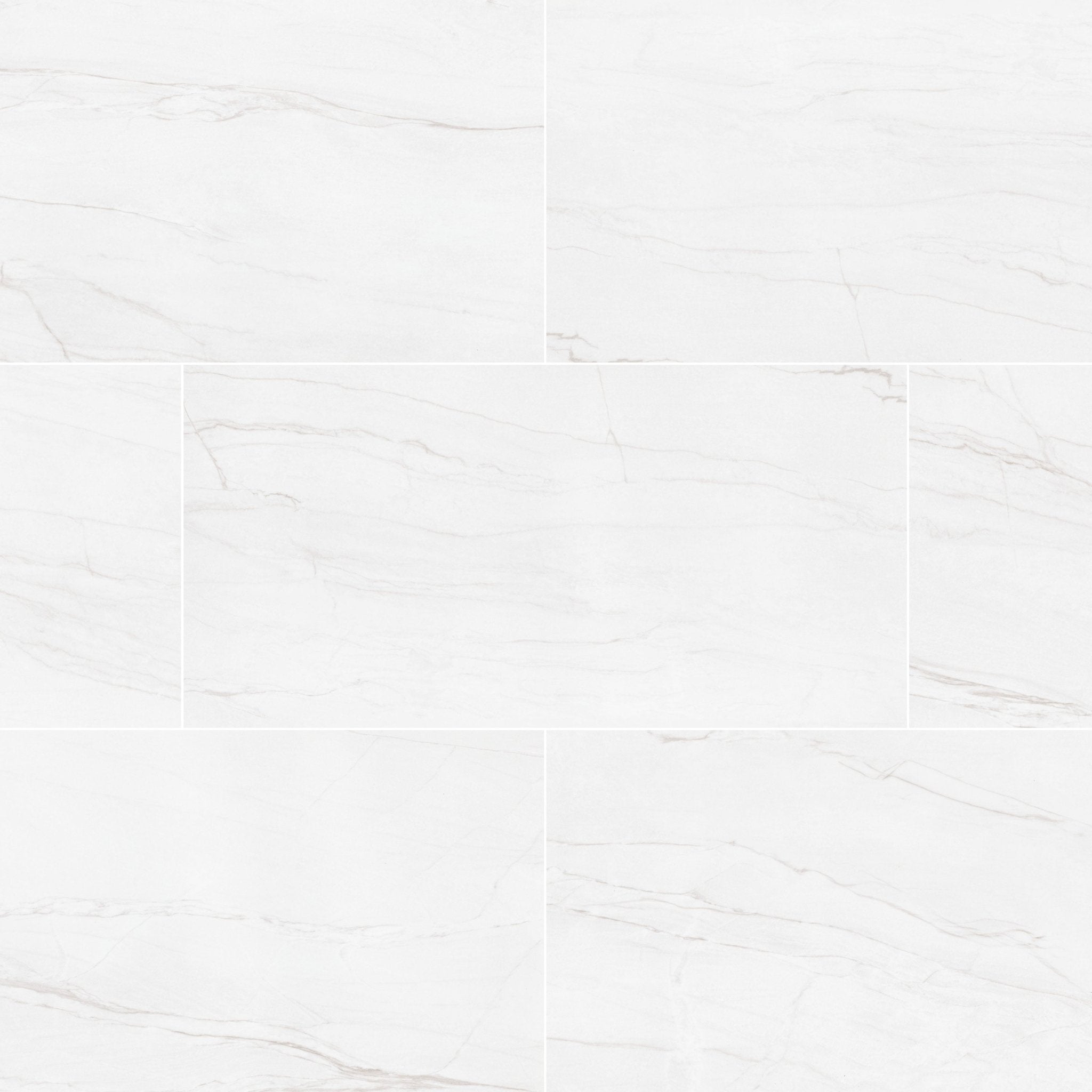 MSI Surfaces - Tuiles de céramique - Kaya Zermatta Blanca Mat 3" x 3" ||NKAYZERBLA3X3 - Ceramed
