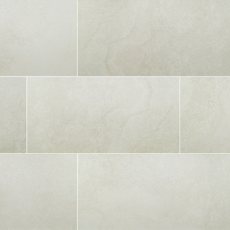 MSI Surfaces - Tuiles de céramique - Legend White Mat 20" x 20" ||NLEGWHI2020