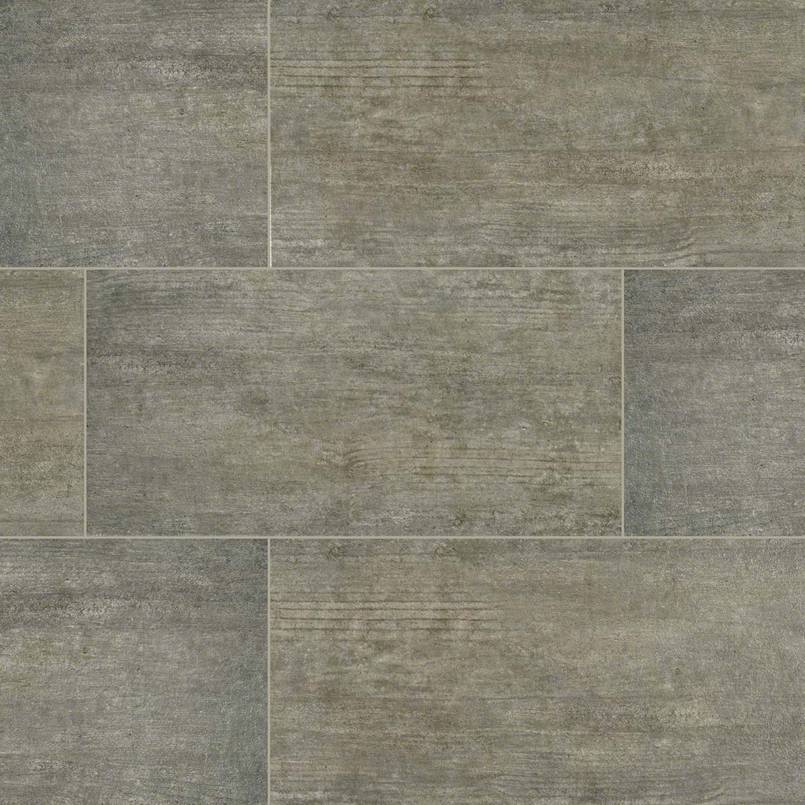 MSI Surfaces - Tuiles de céramique - Metropolis Gray Mat 12" x 24" ||NMETGRA1224
