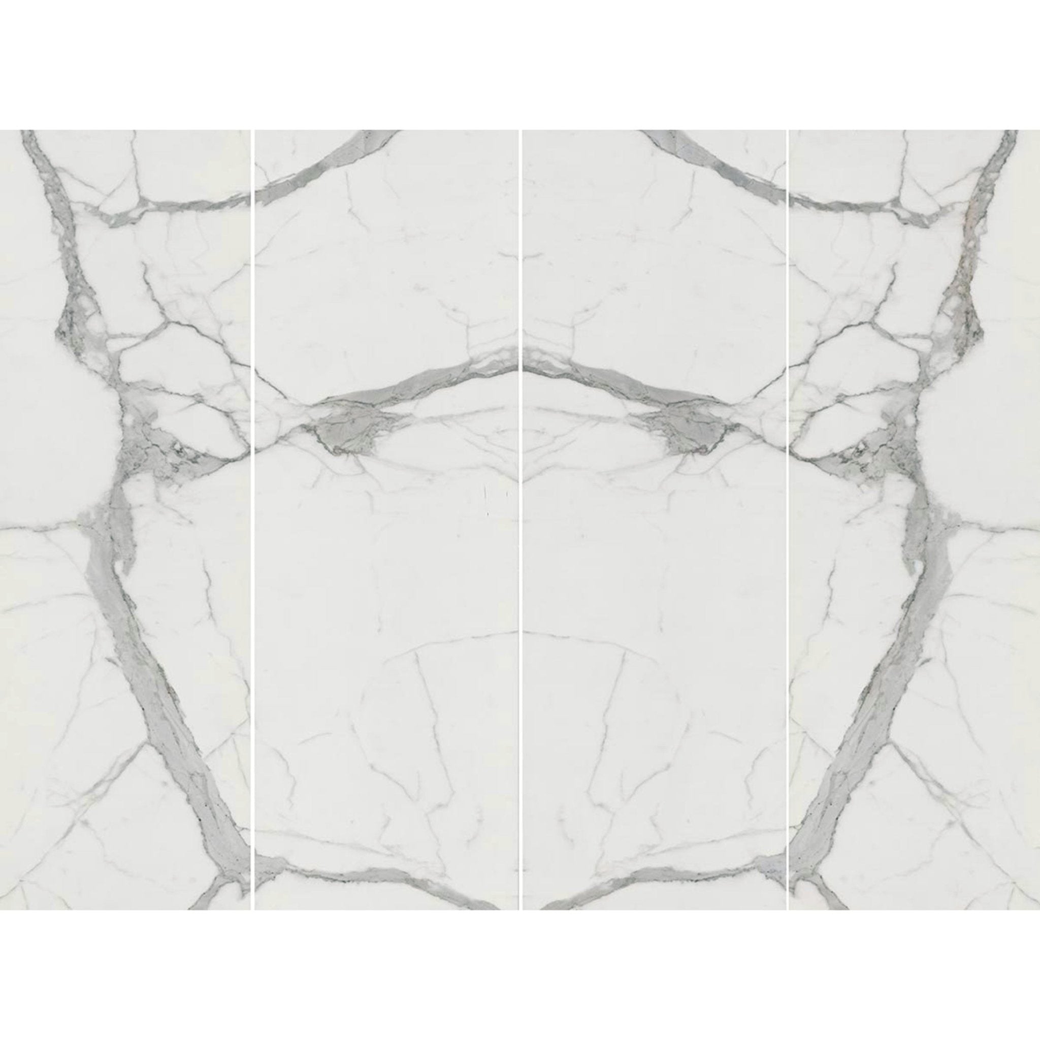 MSI Surfaces - Tuiles de céramique - Montblanc Statuario 9 Mm Pol Poli 32" x 72" ||NMONBLASTA3272P-SET