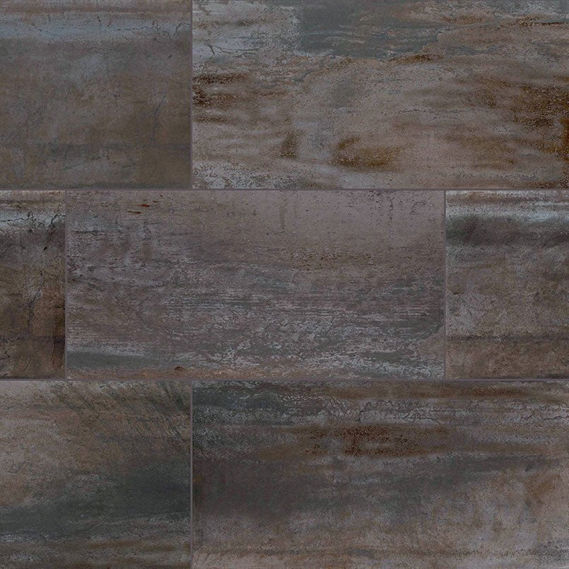 MSI Surfaces - Tuiles de céramique - Oxide Iron Bordure Mat 3" x 18" ||NOXIIRO3X18BN-R - Ceramed