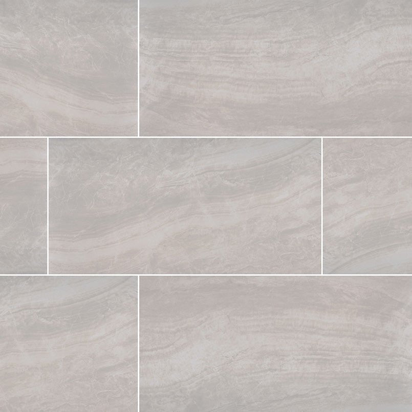 MSI Surfaces - Tuiles de céramique - Praia Grey Mat 24" x 48" ||NPRAGRE2448-N