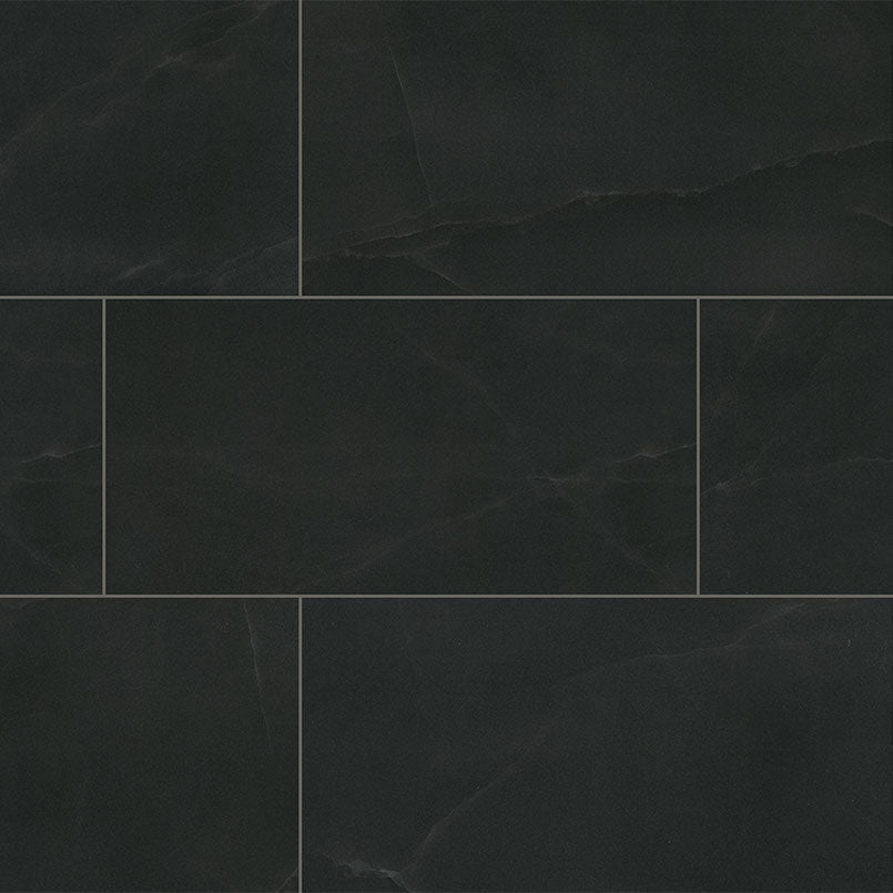 MSI Surfaces - Tuiles de céramique - Regallo Midnight Agate Mat 12" x 24" ||NREGMIDAGA1224