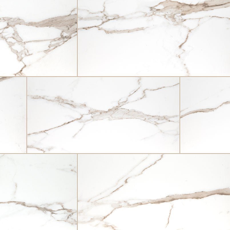 MSI Surfaces - Tuiles de céramique - Savoy Crema Poli 24" x 48" ||NSAVCRE2448P