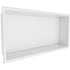 Nautika - 12x24 - Niche Acier Inoxidable Blanc ||N1224W - Ceramed