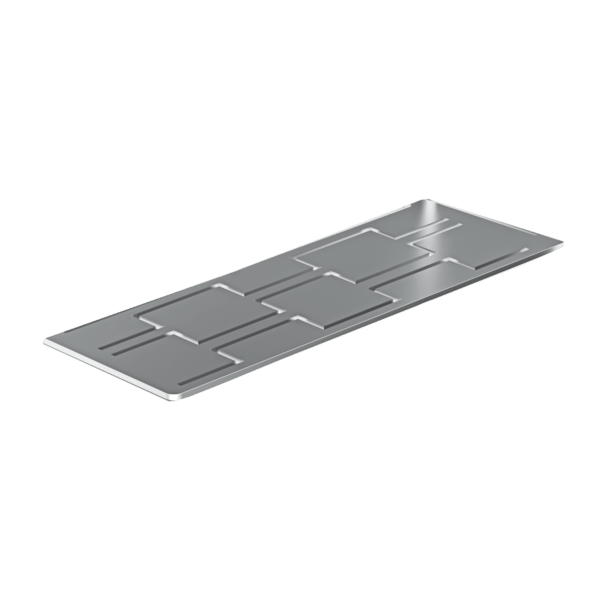 Nautika - 12"x24" - Niche Avec Demi Tablette Blanc ||N1224TDW - Ceramed