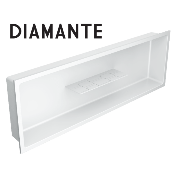 Nautika - 12x36 - Niche Avec Tablette Centrale Blanc ||NI1236TDW - Ceramed