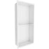 Nautika - 24x12 - Niche Verticale Inox. Tablette ||N2412TX - Ceramed